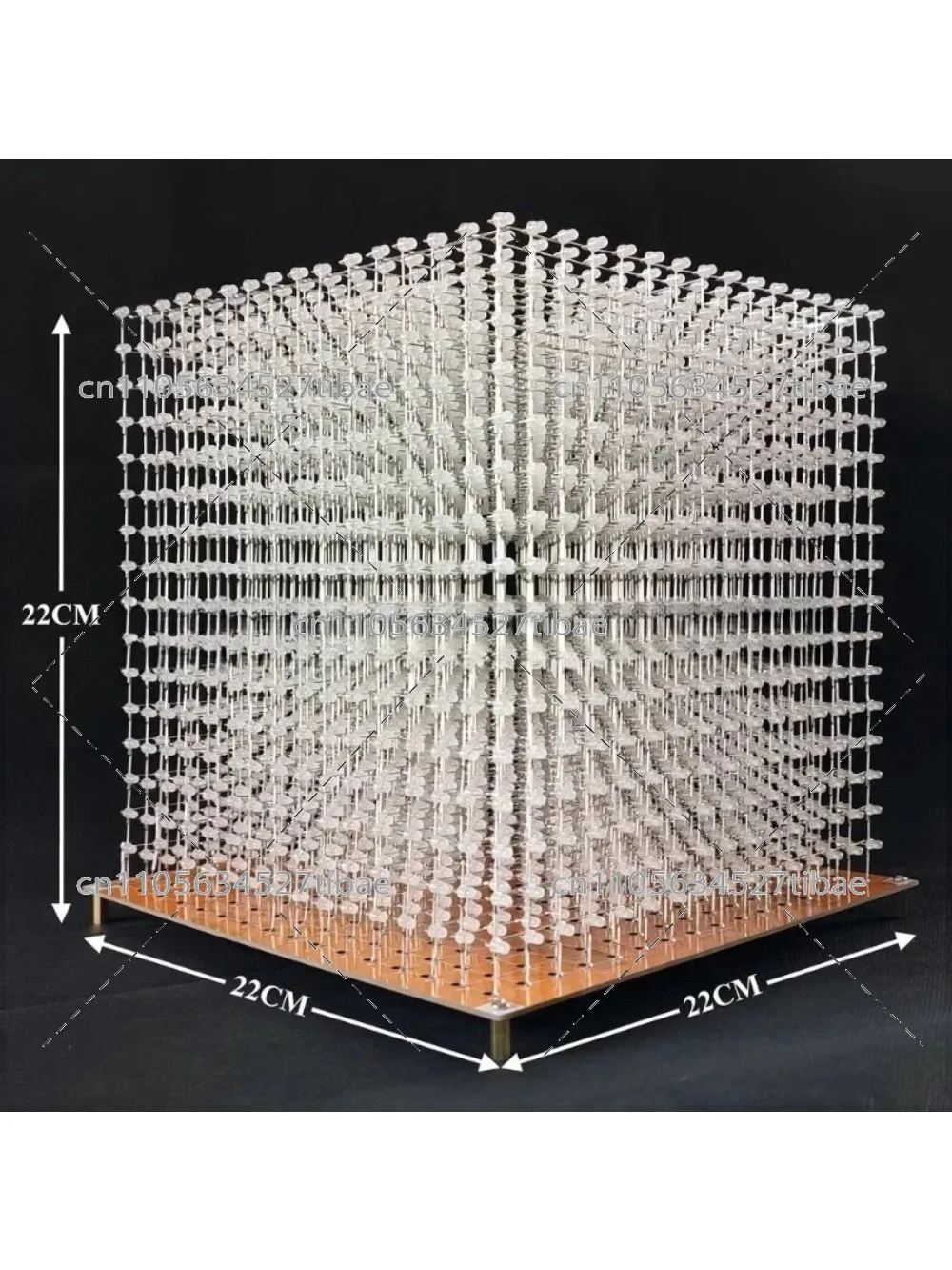Outdoor Furniture Diy - 3D16mini Light Cube Kit 16x16x16 Elektronische
