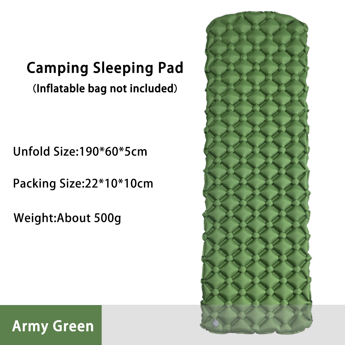 Opblaasbaar campingmatras in t - Outdoor Daybed Furniture recensie en prijs